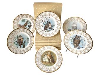 Boehm Owl Plate Wall Decor