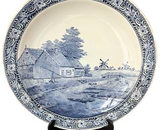 Delft Blue & White Platter