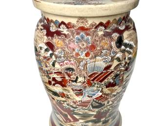 Vintage Hand painted Garden Stool