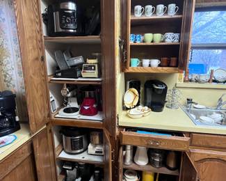 Ninja, sunbeam, keurig, coffee cups, jadeite mugs