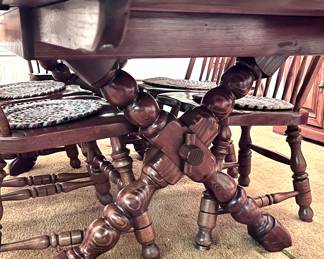 Unique table legs