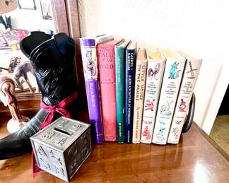 Vintage and antique books