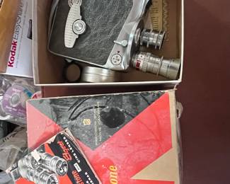 Keystone 8mm movie camera