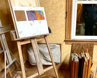 Several Easels