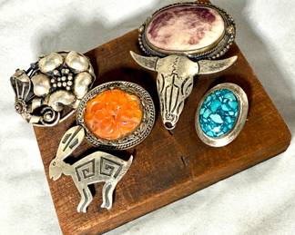 Sterling Brooches