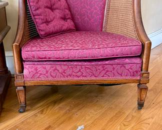 MCM Upholstered/Caned Seat