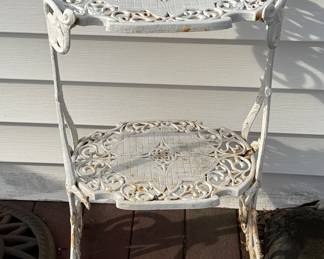 Painted Metal Stand