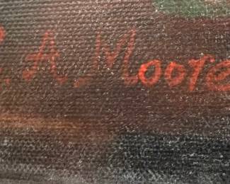 R. A. Moore Signature