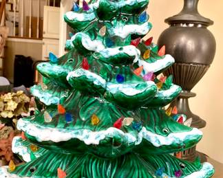 Vintage Ceramic Christmas Tree