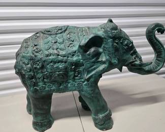 Beautiful Large Metal Elephant