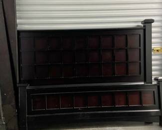 King Size Wooden Bed Frame Disassembled