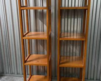 Two Tower Shelves For Display