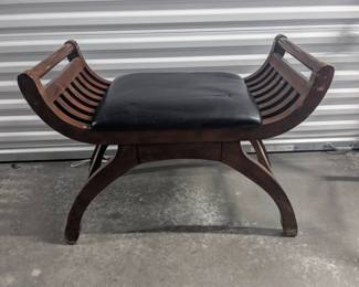 Guandawood Curule Mission Style Chair Stool