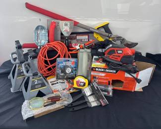 BlackDecker Detail Sander And Other Misc Tools