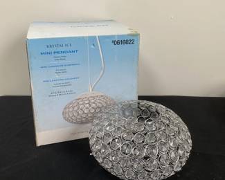 Krystal Ice Mini Pendant Light