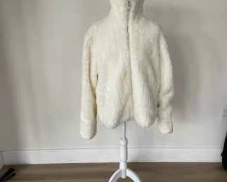 Womens Faux Fur Reversible Jacket