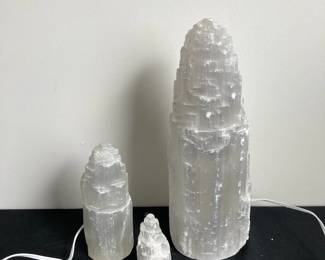 Selenite Night Lights