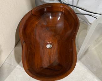 Wood Sink