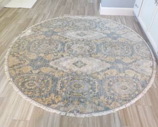 Round Wool Rug