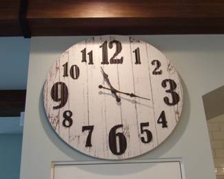 XL Kitchen Wall Clock