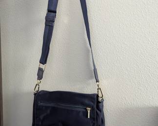 Tori Burch Vinyl Crossbody Bag