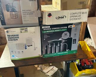 Reverse Osmosis systems and miscellaneous items make offer