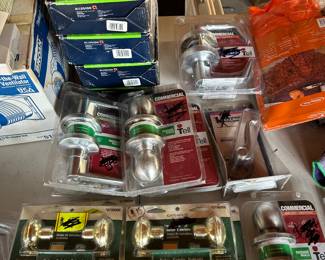 Assorted Door Locks new in package . 5.00 per lock .