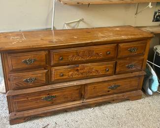 Dresser . Location basement. Price 30.00