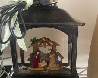  Nativity lantern 