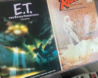 ET and Raiders of the Lost Ark book 