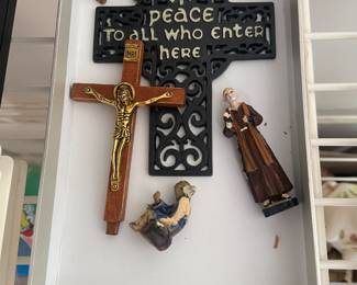 Crucifix and crosses