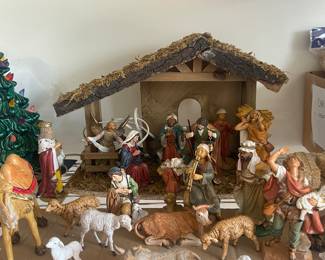 Vintage Italian nativity 