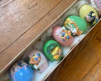 Ceramic Easter eggs
