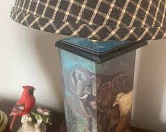 Elephant/safari lamp