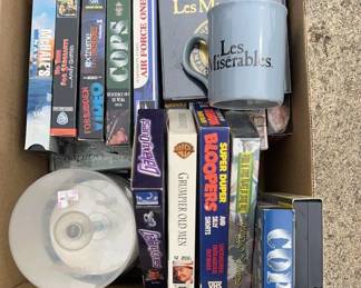 CDs VHS Tapes & More