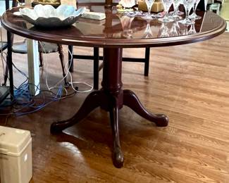Round Pedestal Table- now $75