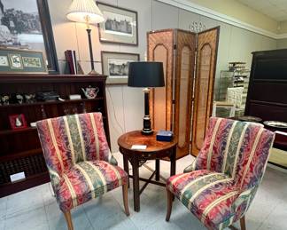 Pair of Newly Upholstered Chairs- now $150