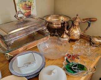 Silverplate items