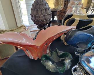 Weil Italy vintage Murano glass