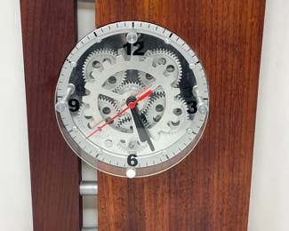 5 ModernCustomDesignHandMadeMantelClockbyChristineVoigt