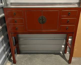 85 AsianLacquerBeijingConsoleTable