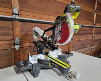 57 Ryobi10Amp725CordedCompoundSlidingMiterSaw