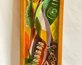 152 MultiColorMultiMediaFramedArt