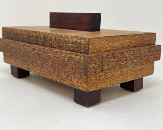 209 HandCraftedKoaWoodBoxwithLidbyChristineVoigt