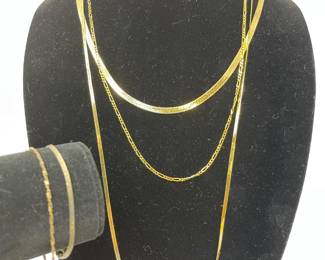 179 5PieceVermeilGoldPlated925Silver