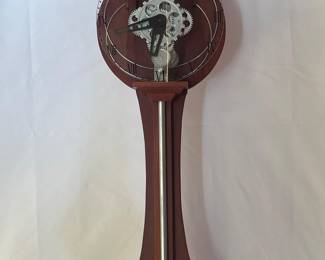 29 HandcraftedWallClockWithBatteryGearMovement