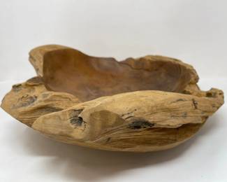 25 HandCarvedWalnutCenterpieceBowl