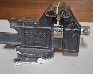 156 VintageSears4BenchVise