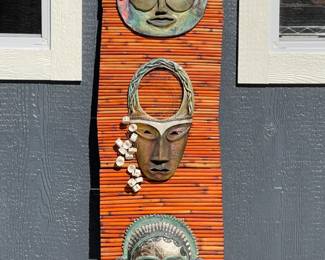 4 Masks1FromAncientCulturesbyChristineVoigt