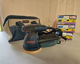 125 Bosch5RandomOrbitSanderPolisherSandingDiscsToolBag